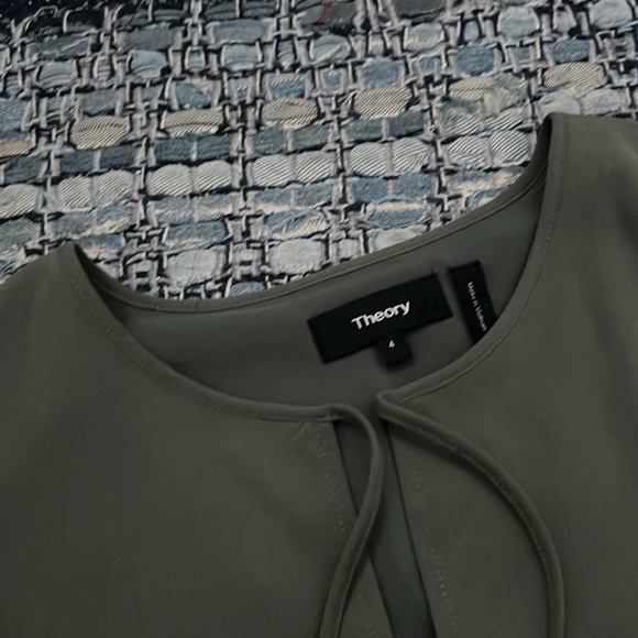 Theory antazie drapey crepe dress - Picture 4 of 4